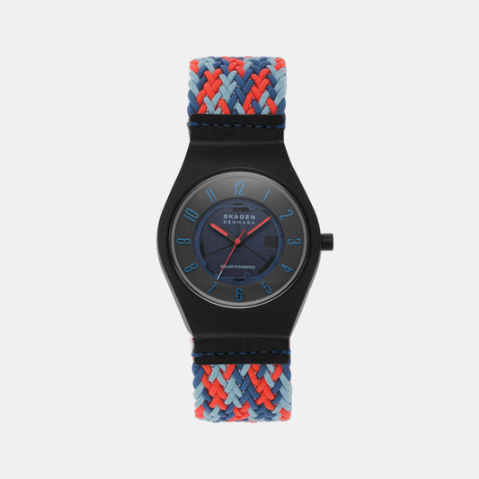 Male Black Analog Plastic Watch SKW6880