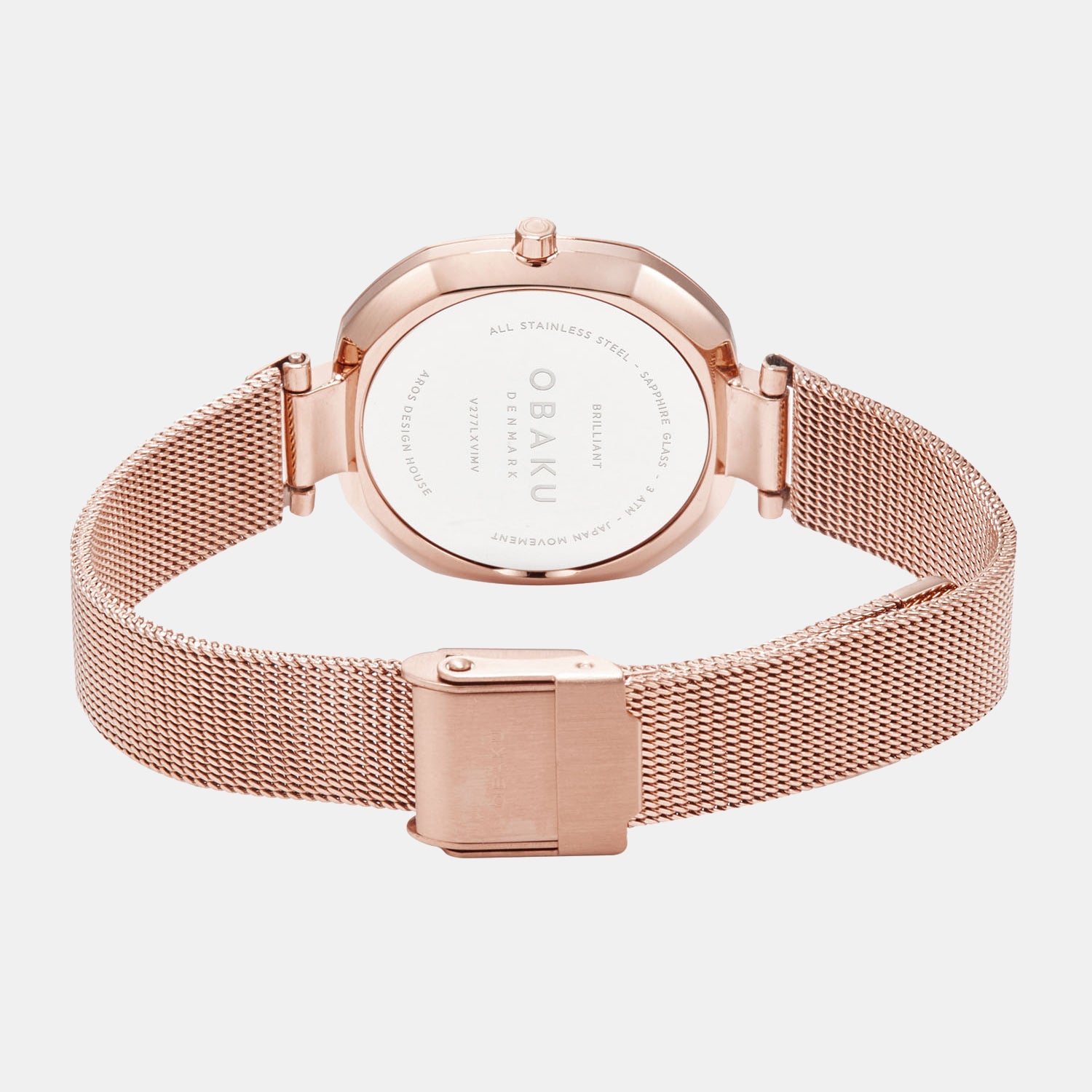 Obaku Stainless Steel Silver watch