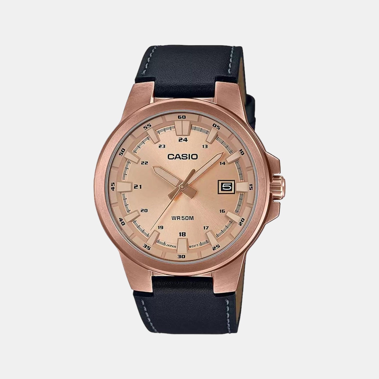 Casio Round Rose Gold Analog watch