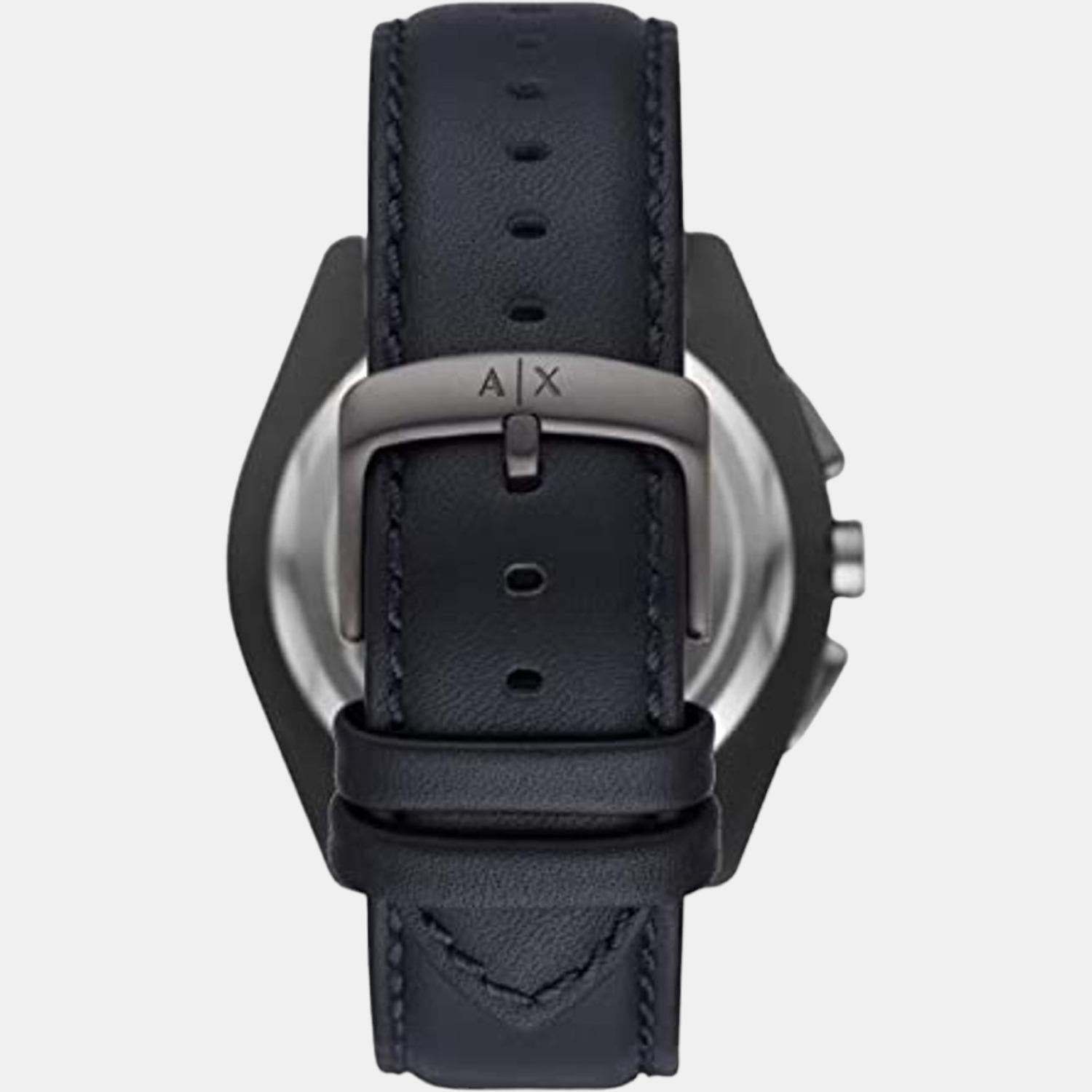 Armani Exchange Men Round Grey watch