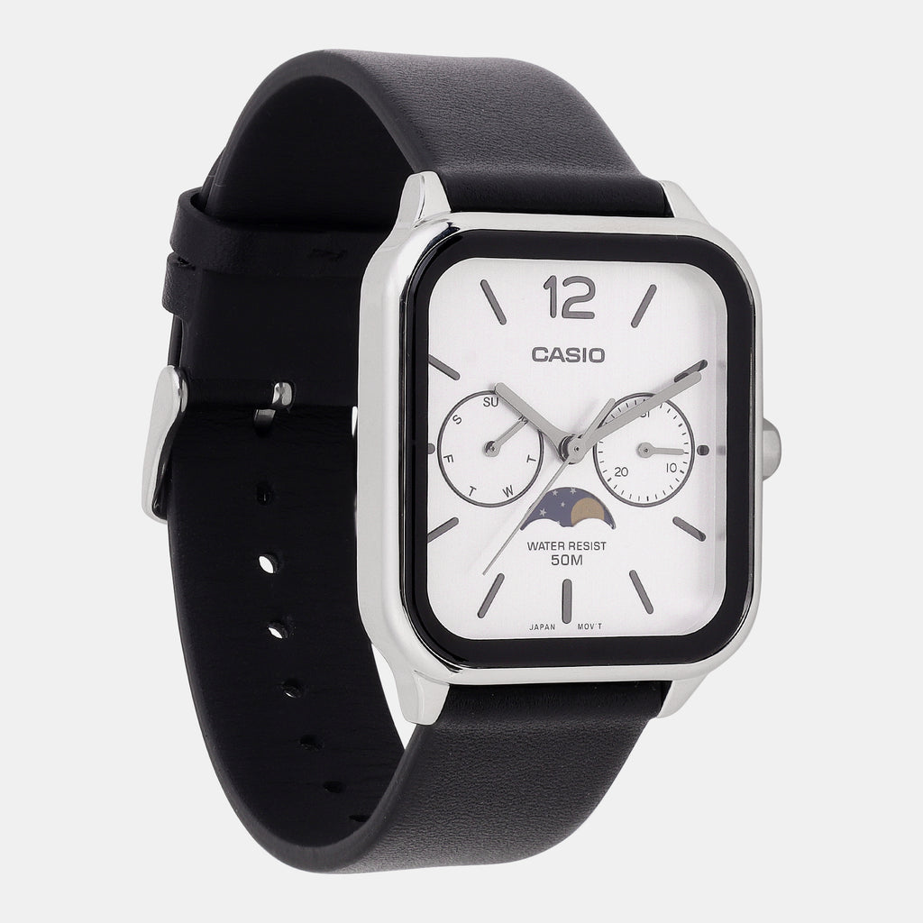 Casio Men Rectangular White watch