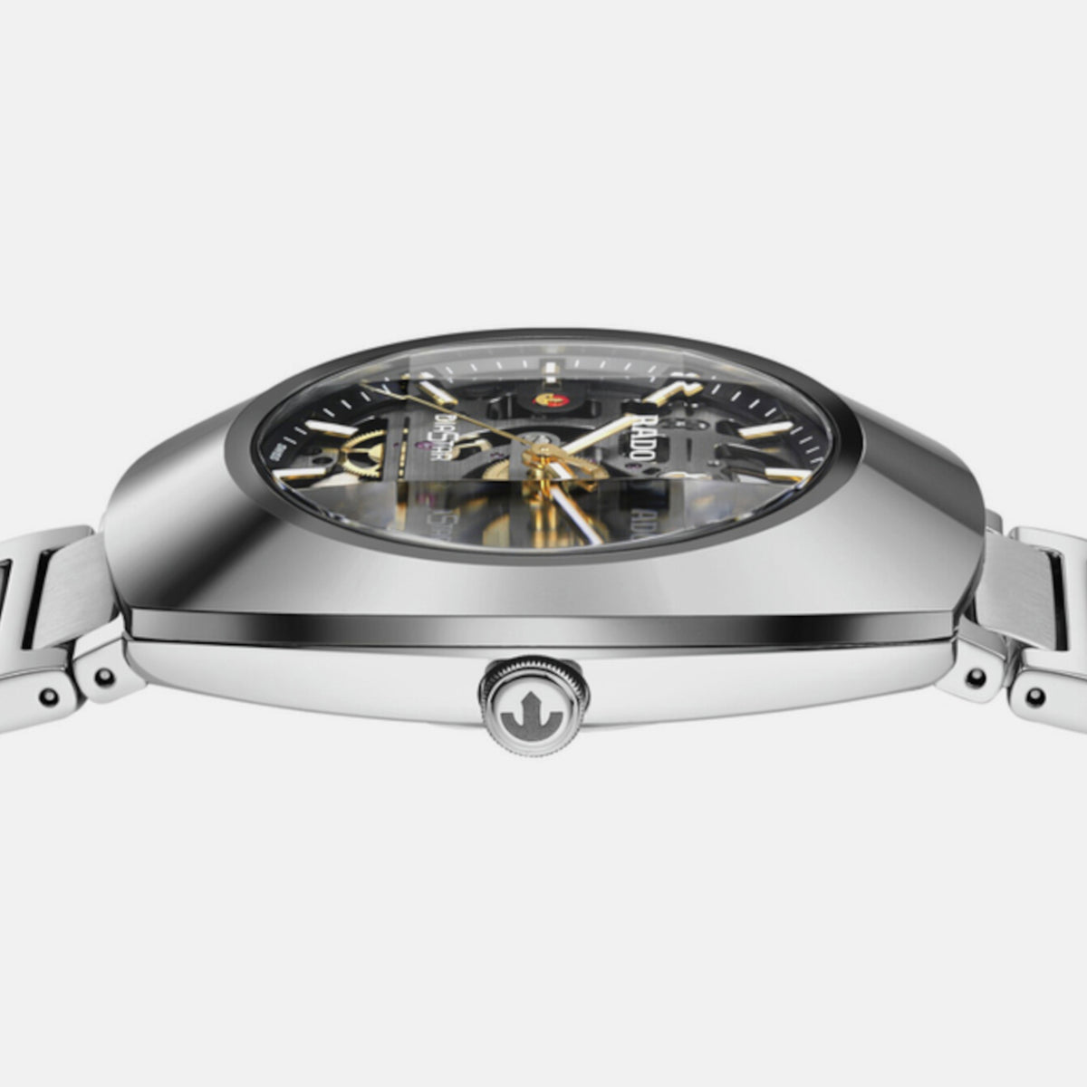 Rado Stainless steel Round watch