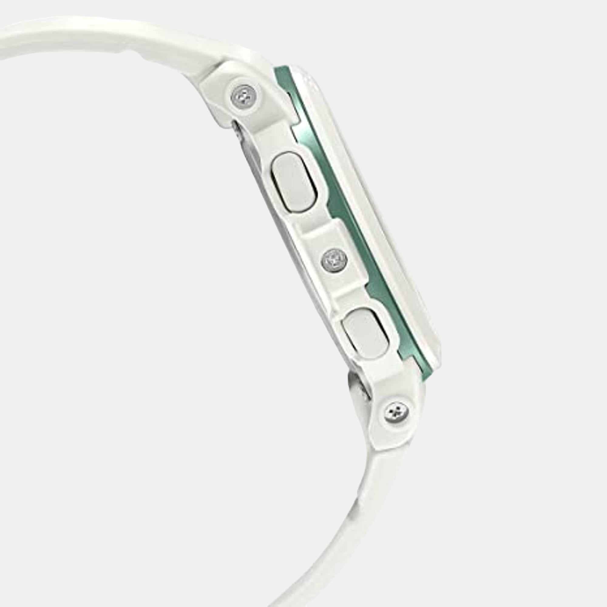 Baby-G Men Quartz White Dial Analog-Digital Resin Watch B233