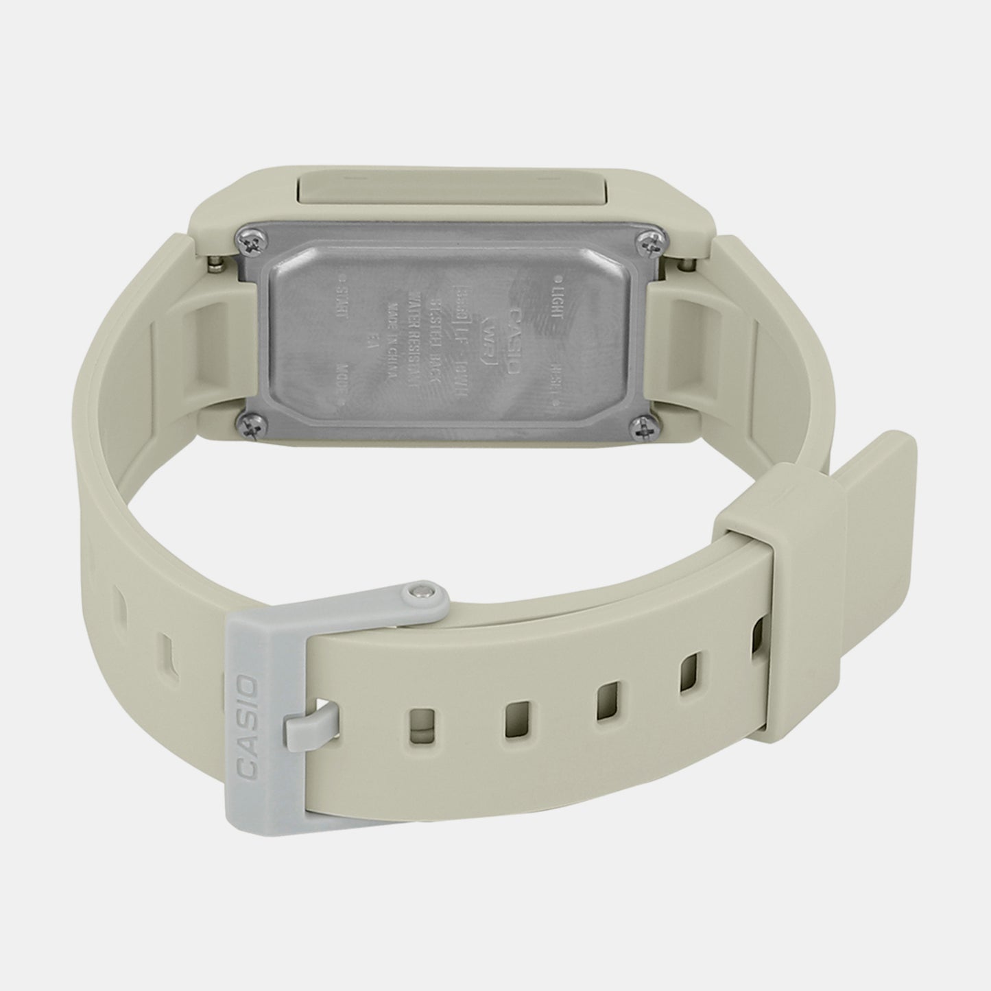 Men's White Digital Resin Watch D299 - LF-10WH-8DF