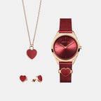 Bering Round Quartz Analog Women watch