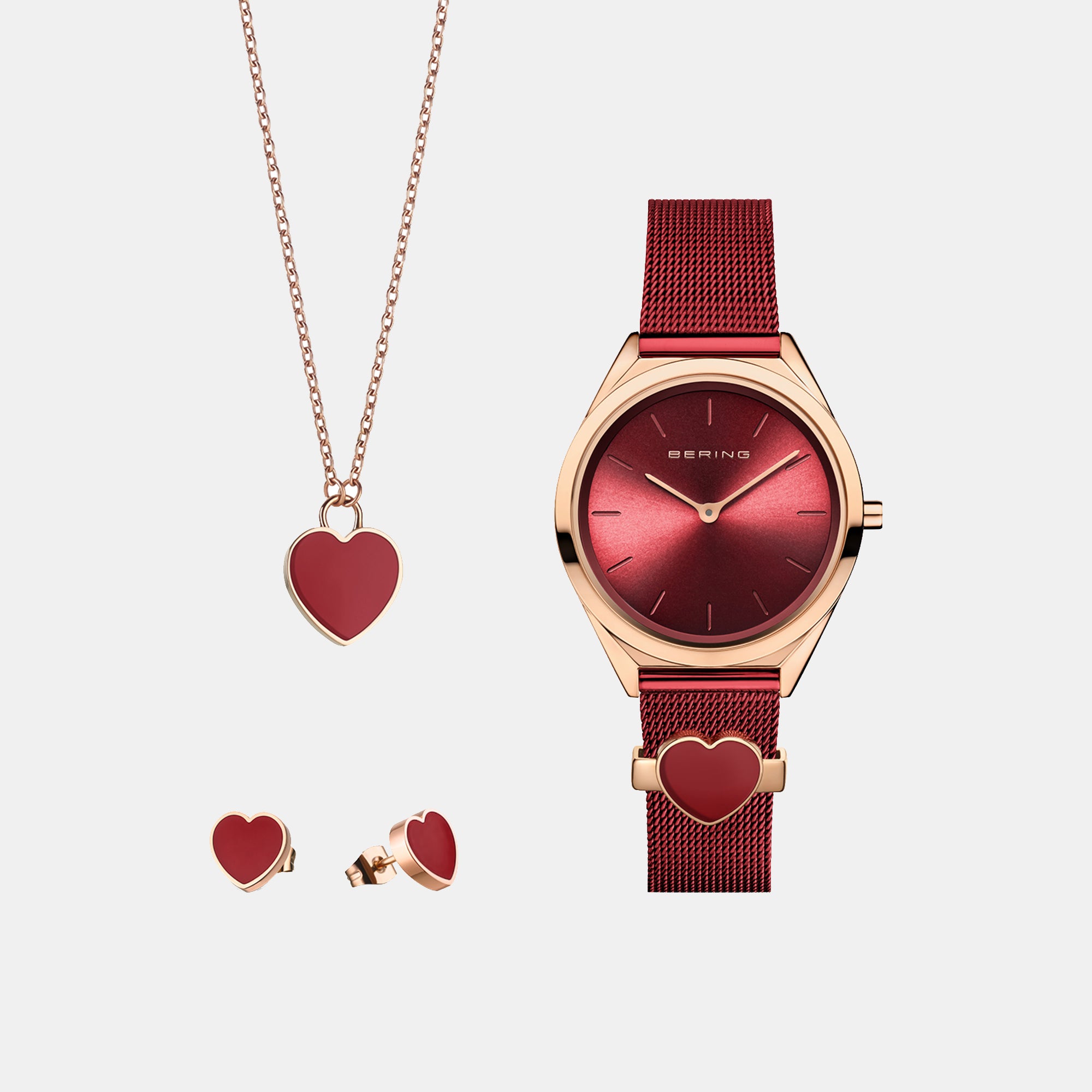 Bering Round Quartz Analog Women watch