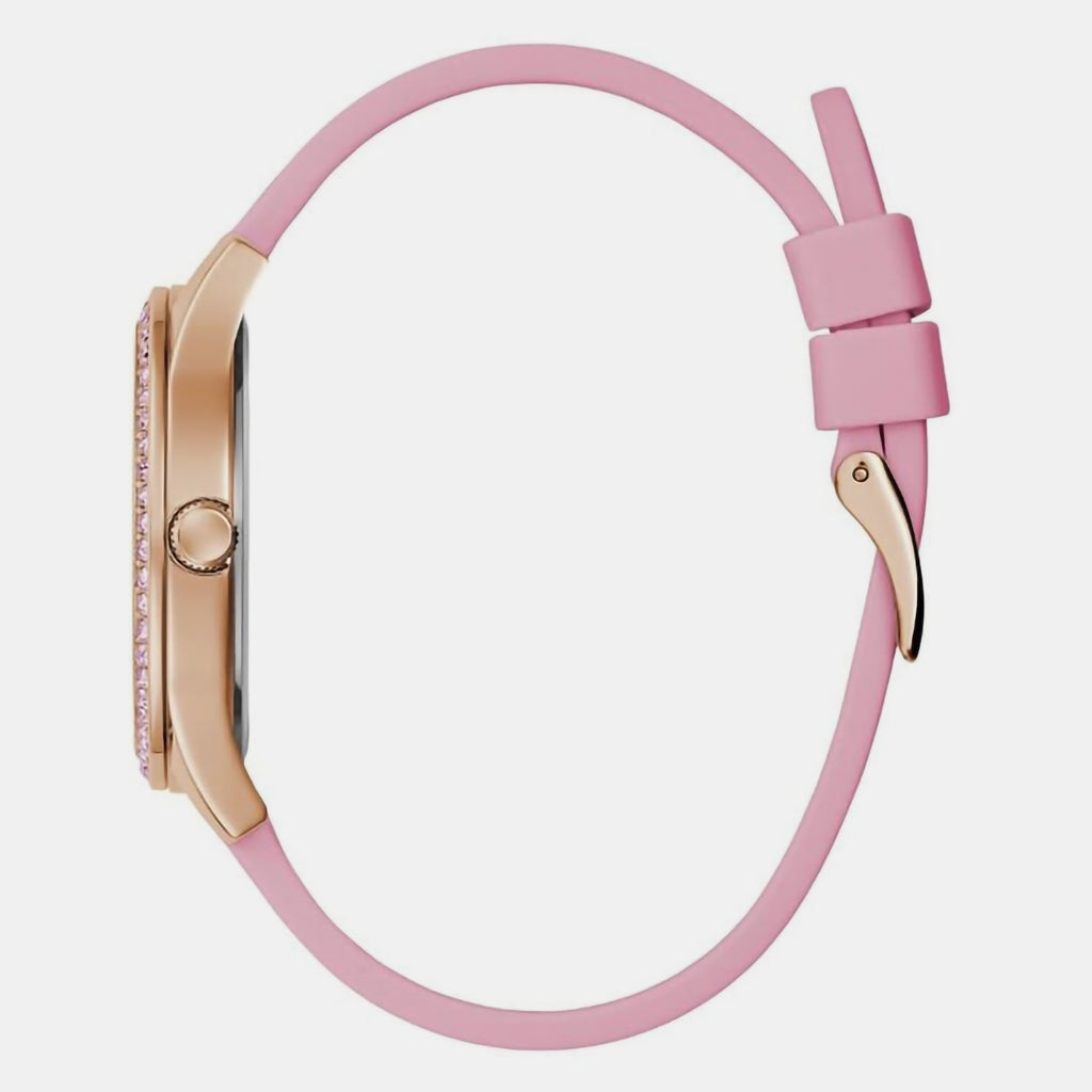 Guess Round Quartz Analog Women watch