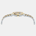 Ferragamo Women Round Silver watch