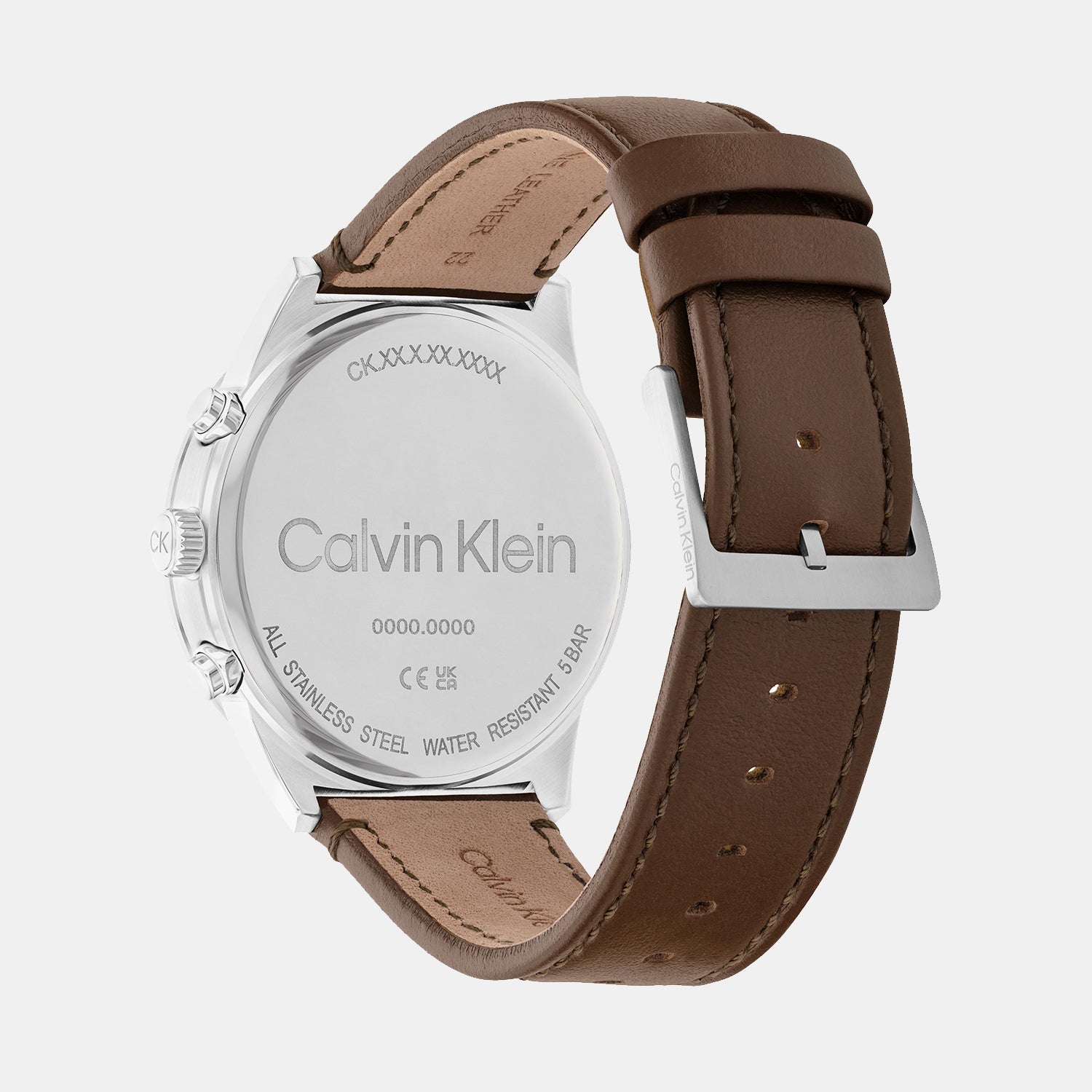 Calvin Klein Men Round Blue watch