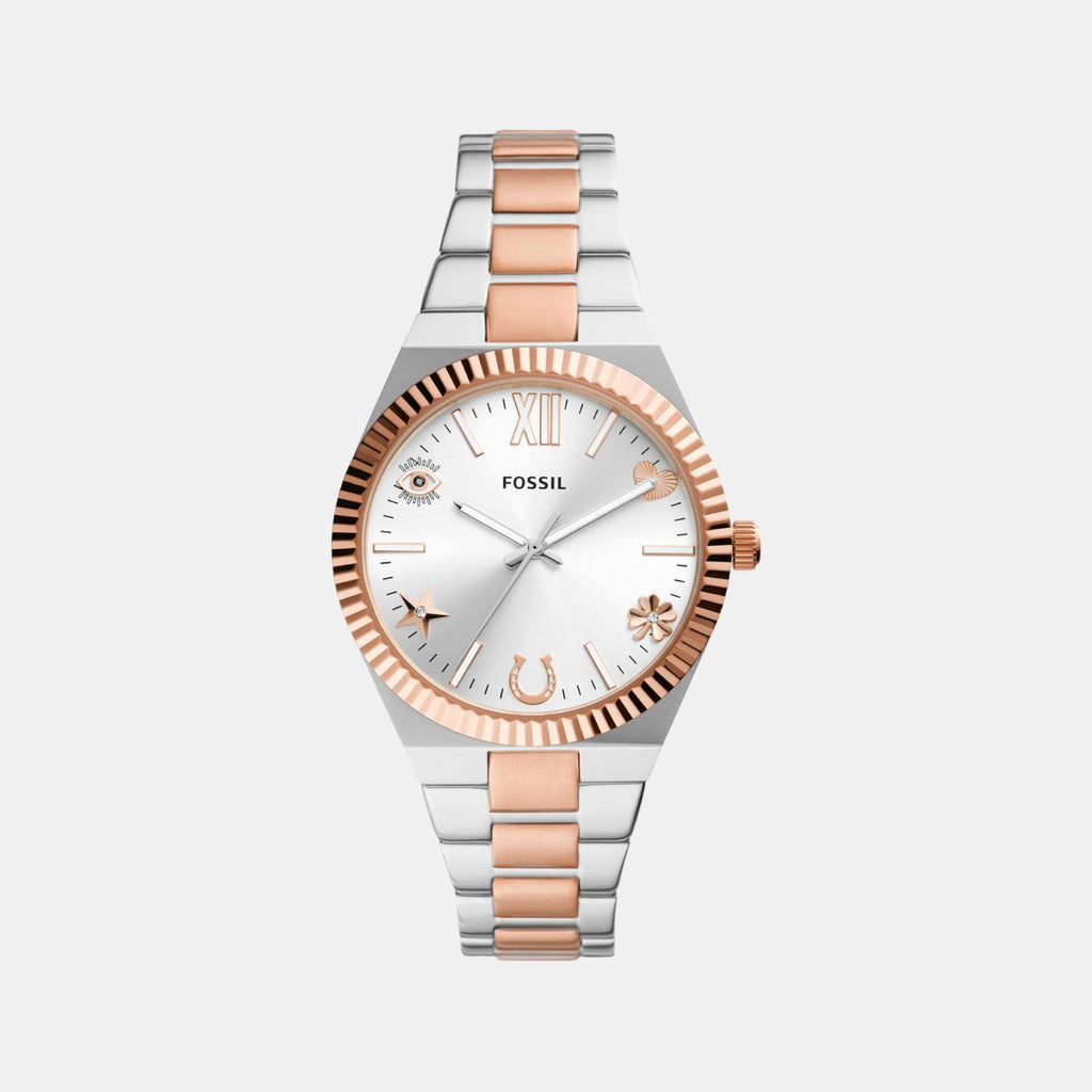 Female Analog Stainless Steel Watch ES5261
