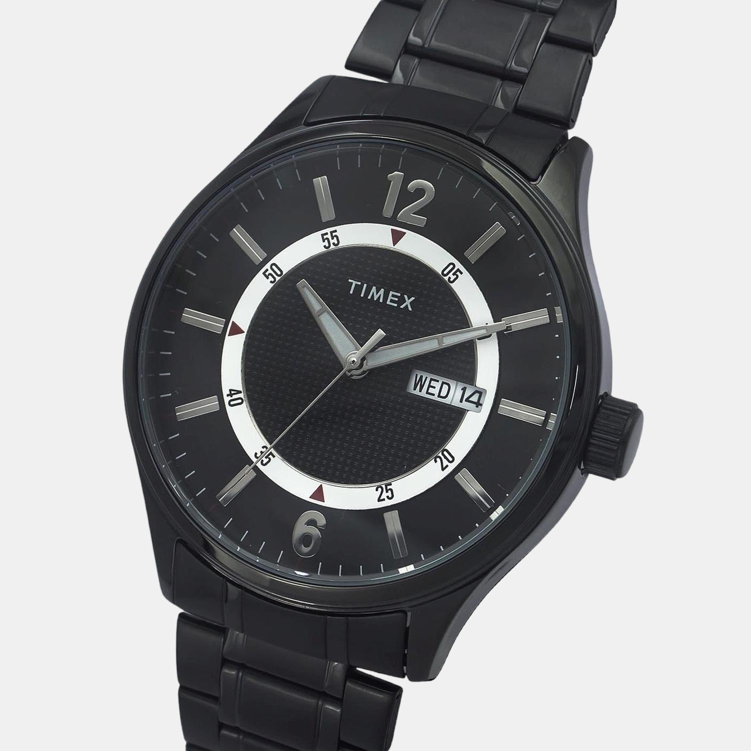 Timex Stainless Steel Round watch