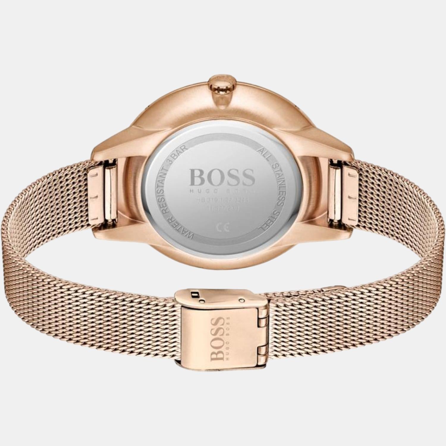 Boss Women Round Grey watch