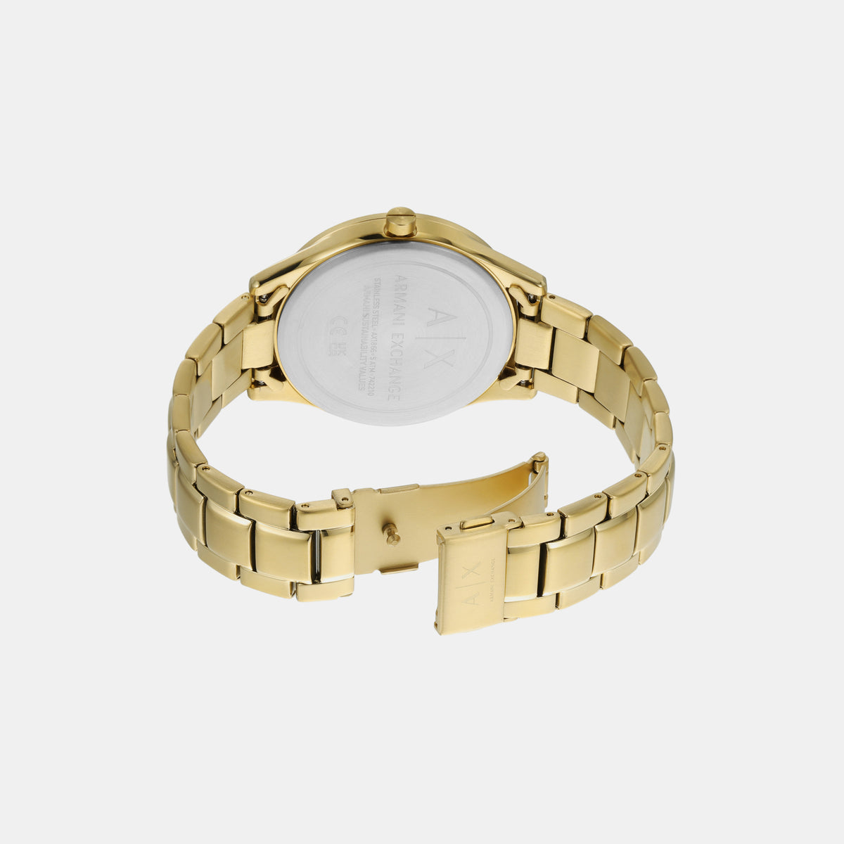 Armani Exchange Stainless Steel Gold watch