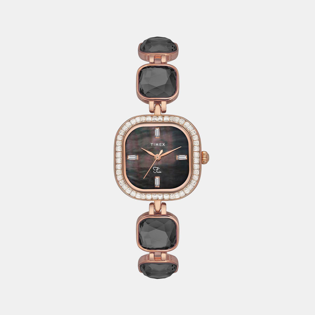 Timex Square Mother Of Pearl Analog watch