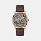 Male Analog Leather Watch GW0570G2