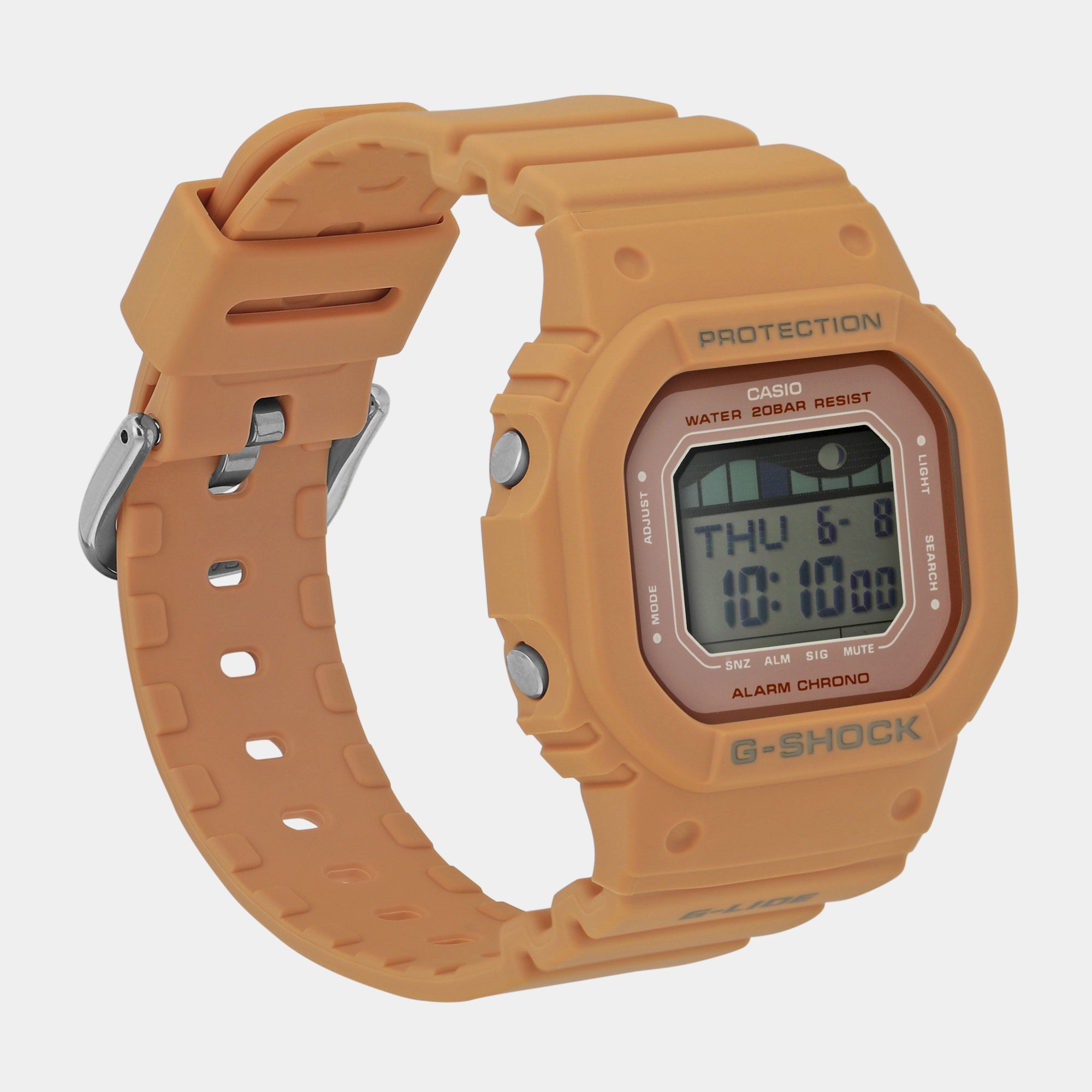 Casio Women Tonneau Red watch