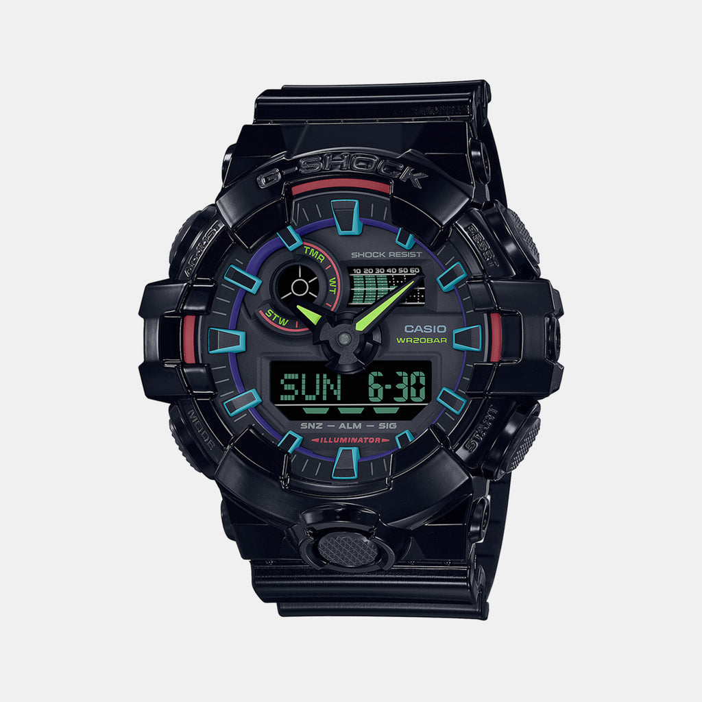 Casio Round Black Analog-Digital watch