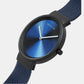 Female Blue Analog Stainless Steel Watch 19031-327