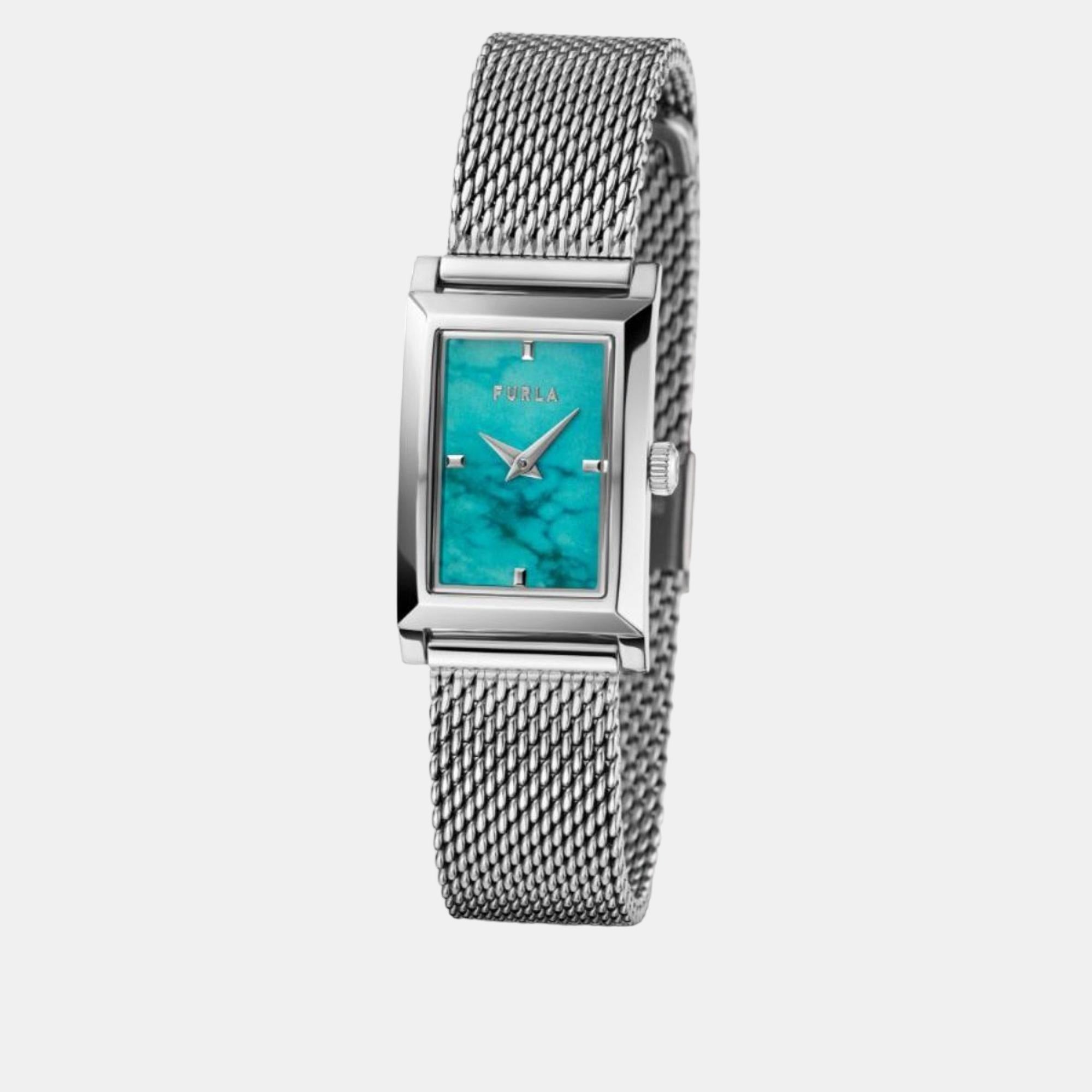 Women Quartz Green Dial Analog Stainless Steel Watch WW00034002L1