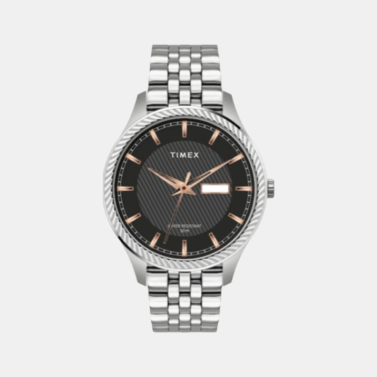Timex Round Black Analog watch