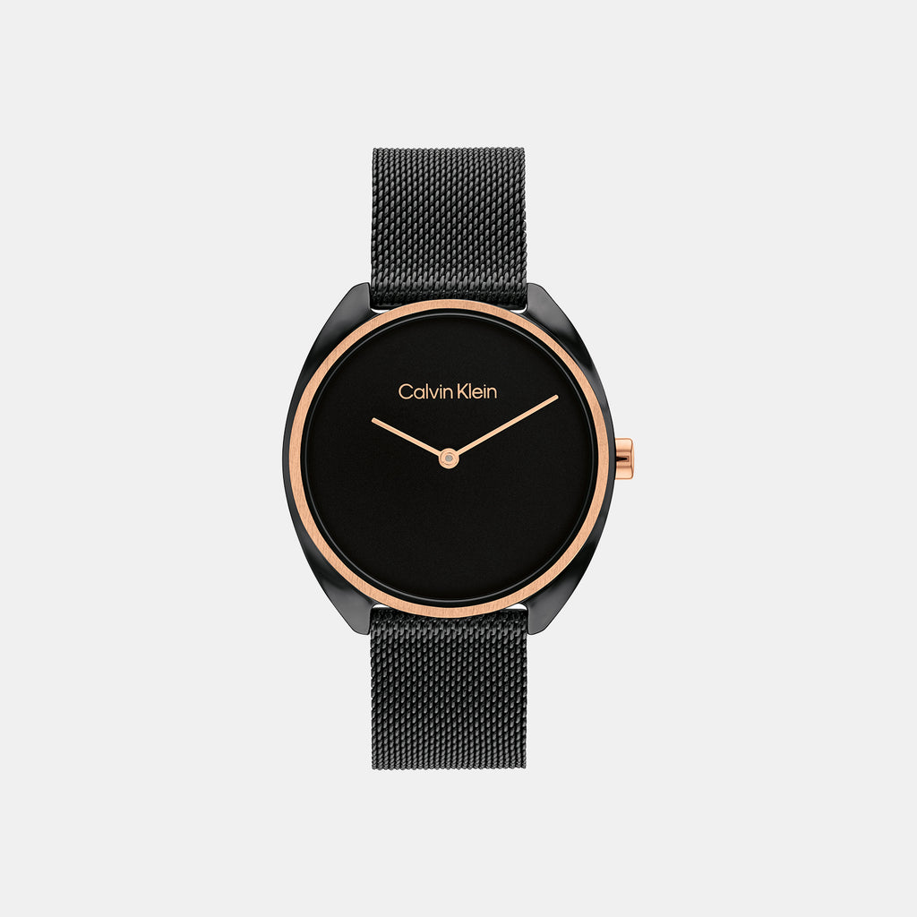 Calvin Klein Round Black Analog watch