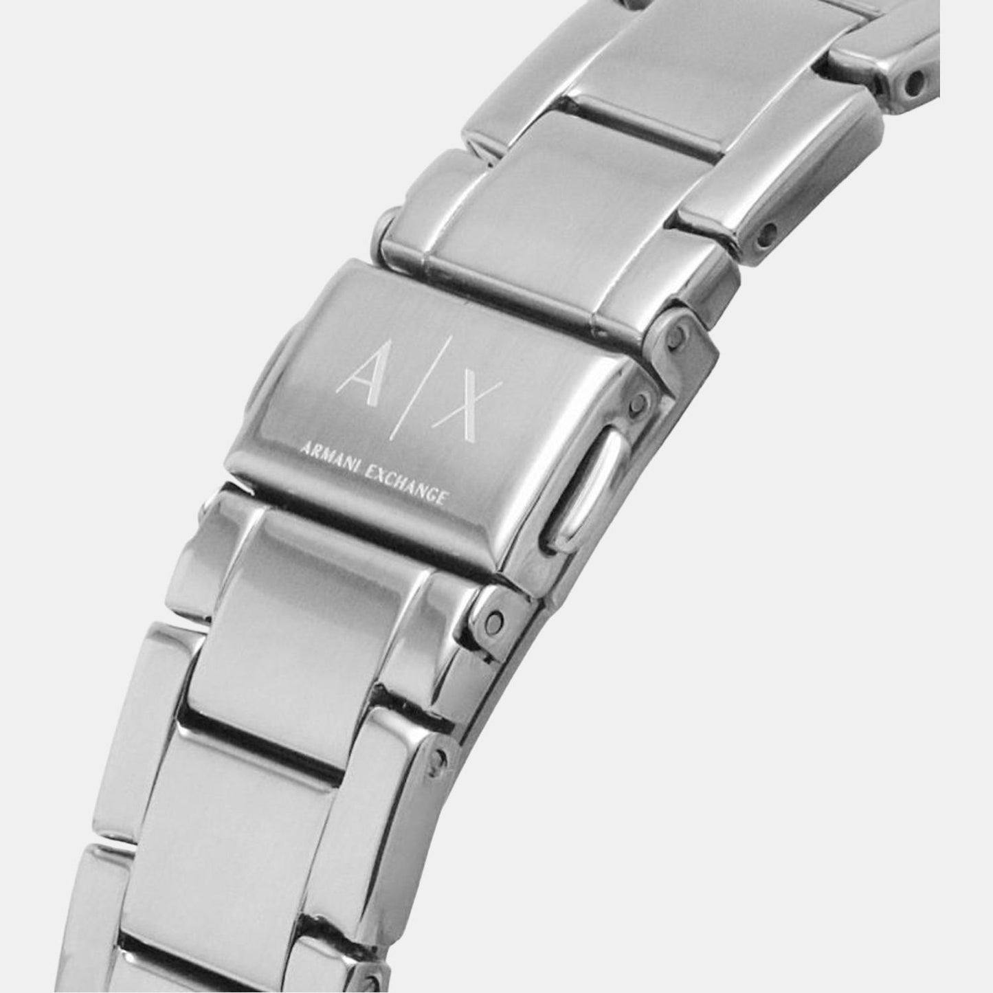 Women's Silver Analog Stainless Steel Watch AX5256