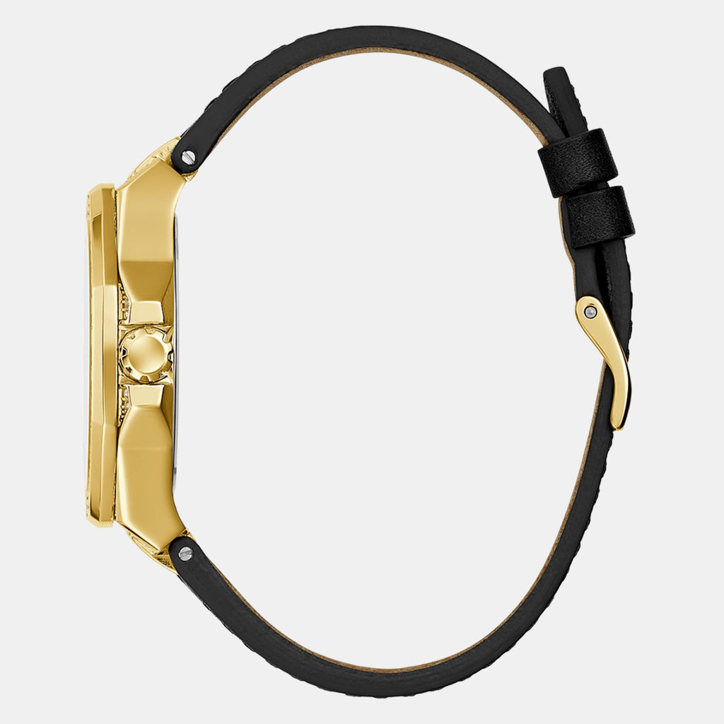 Insignia Women Quartz Beige Dial Analog Leather Watch GW0547L3