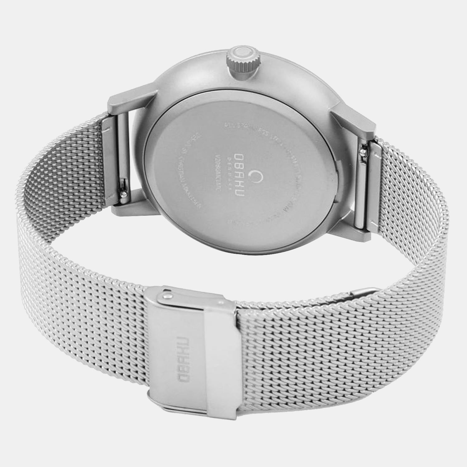 Obaku Men Round Blue watch