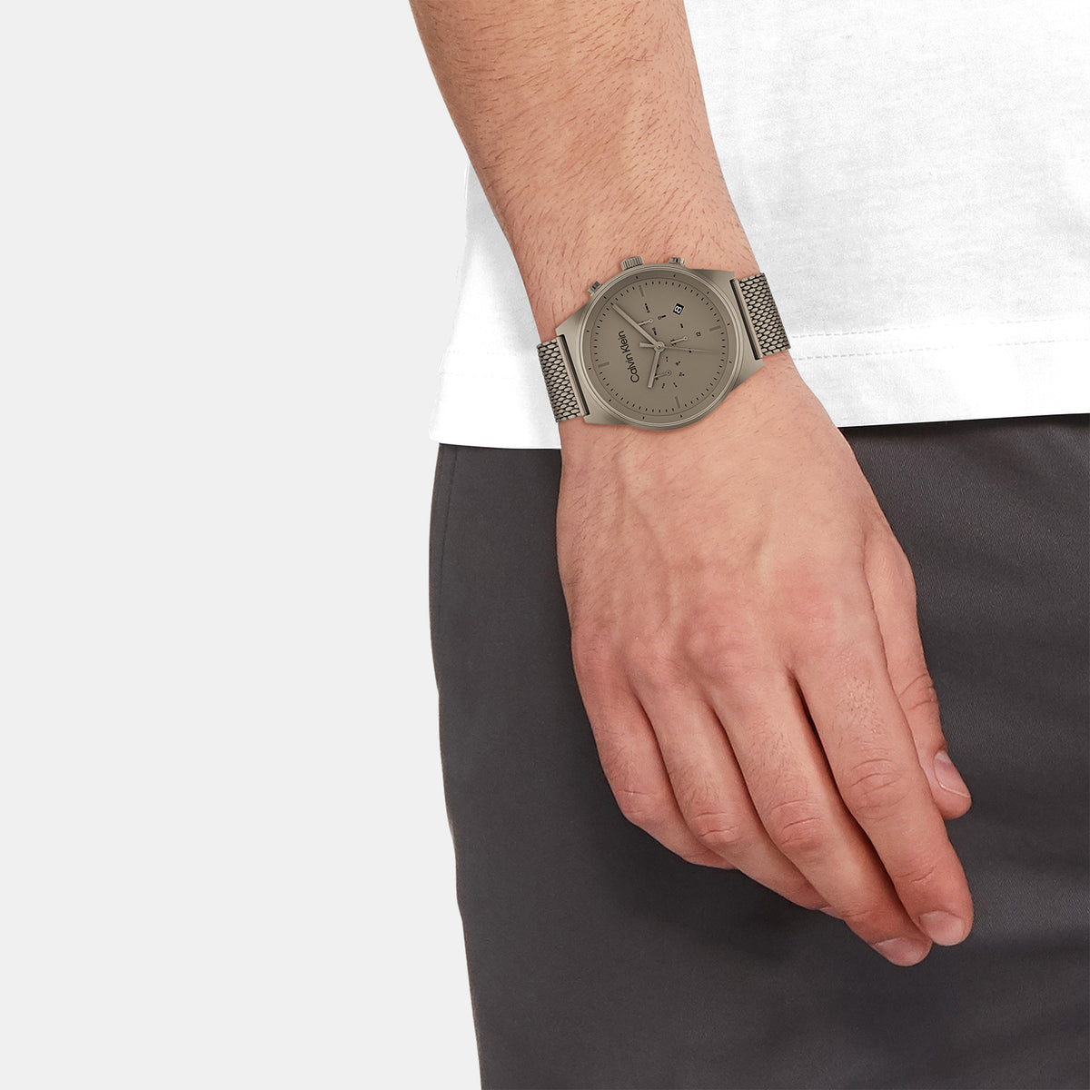Calvin Klein Stainless Steel Round watch