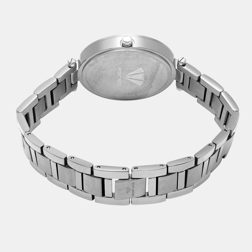 Mont Neo Stainless Steel Round watch