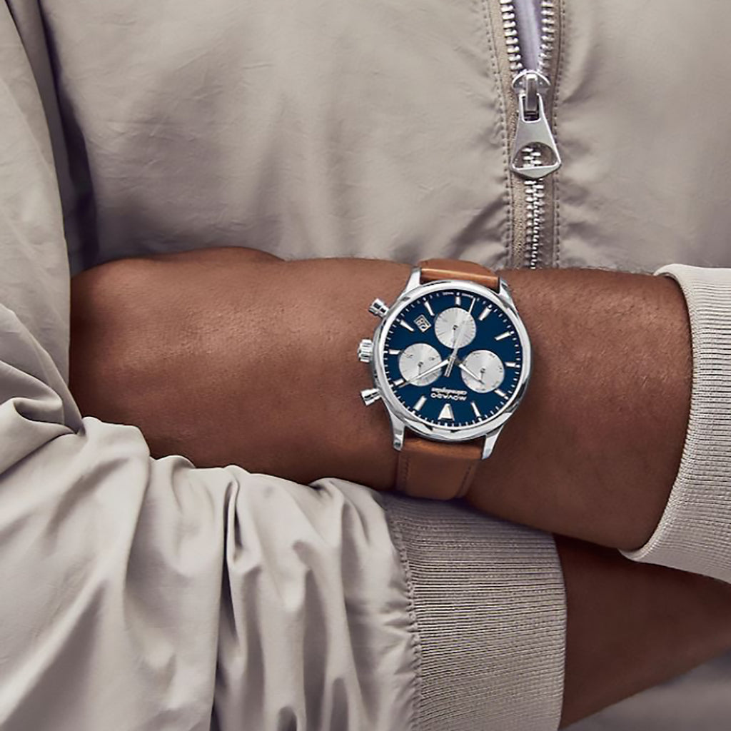 Movado Stainless Steel Round watch