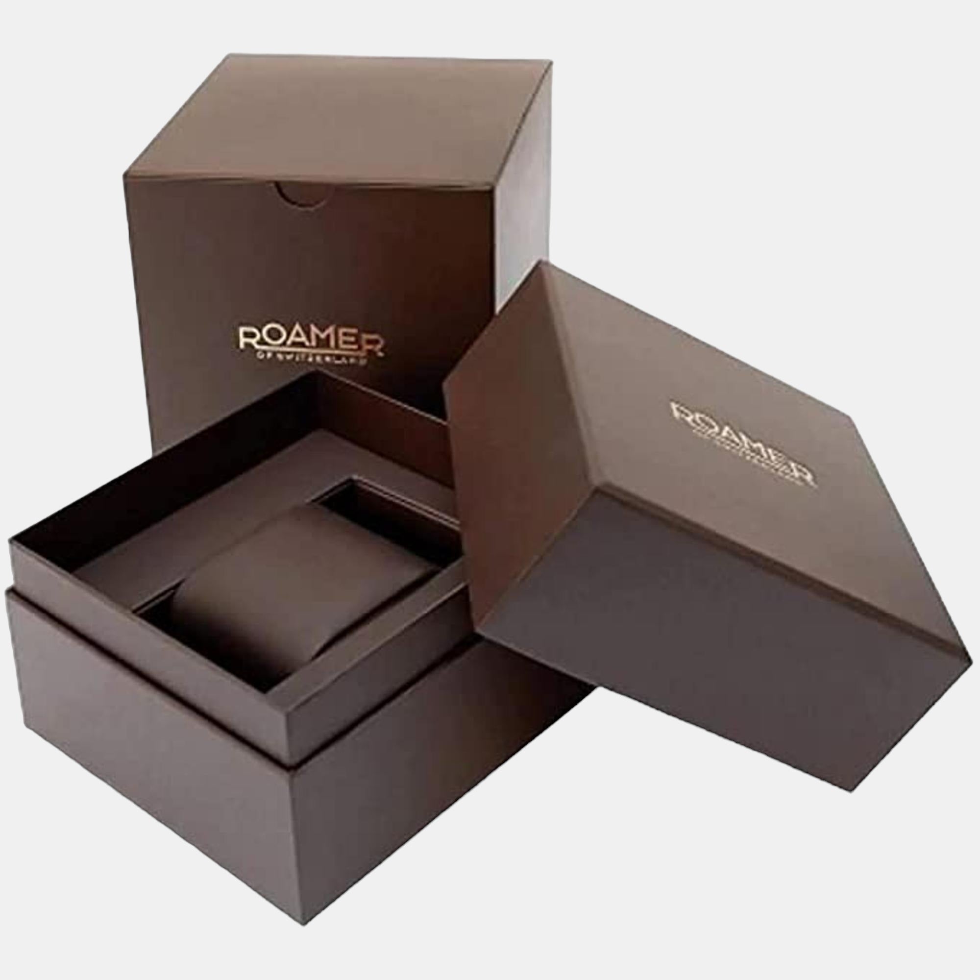 Superior Moonphase Men Quartz Black Dial Chronograph Stainless Steel Watch 508821 47 53 50