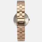 Women Quartz Rose Gold Dial Analog Stainless Steel Watch TWEL16601