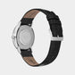 Essential Men's Black Analog Leather Watch 1513647