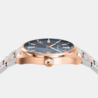 Ferragamo Men Round Blue watch