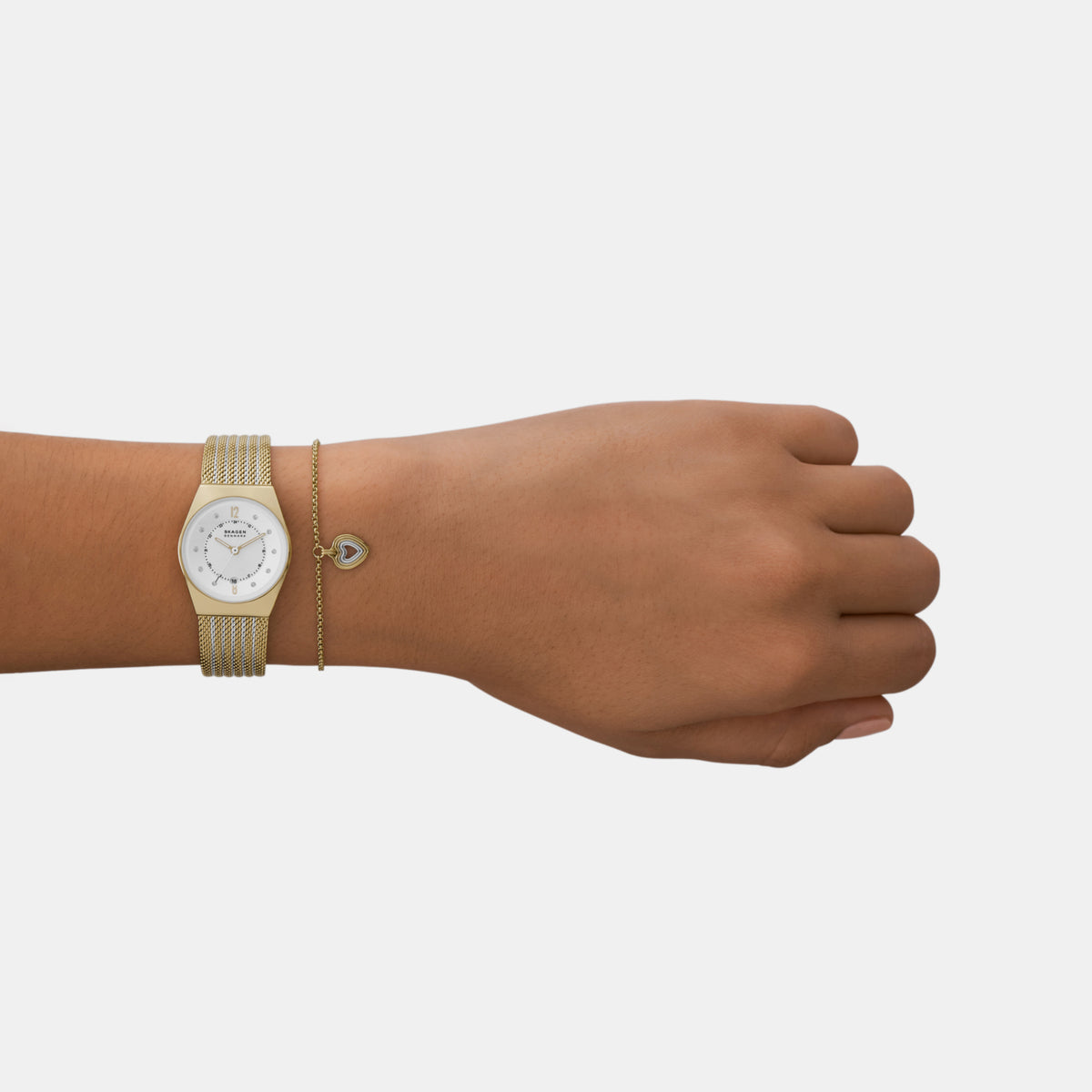 Skagen Stainless Steel Round watch
