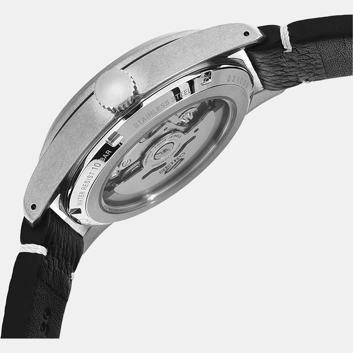 Seiko Men Round Blue watch
