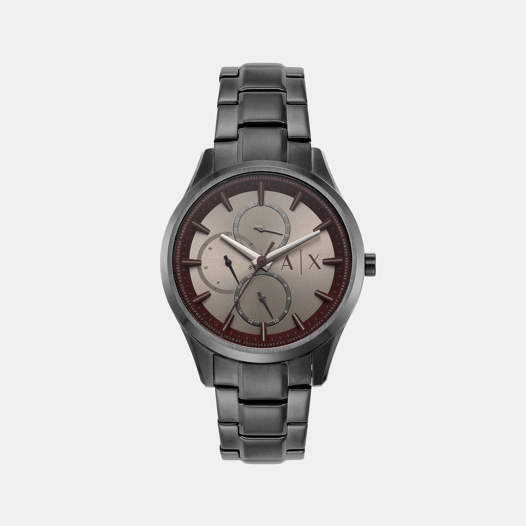 Armani Exchange Round Grey Chronograph watch