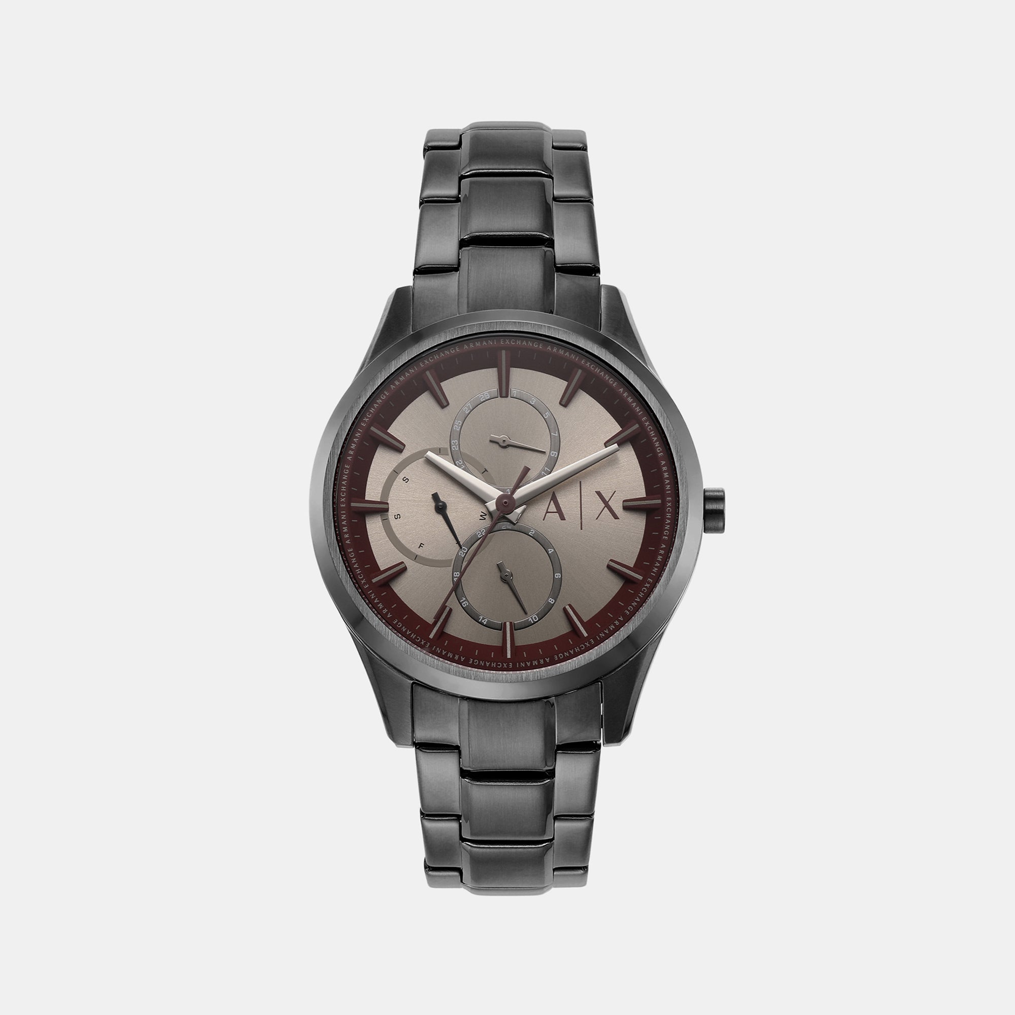 Armani Exchange Round Grey Chronograph watch