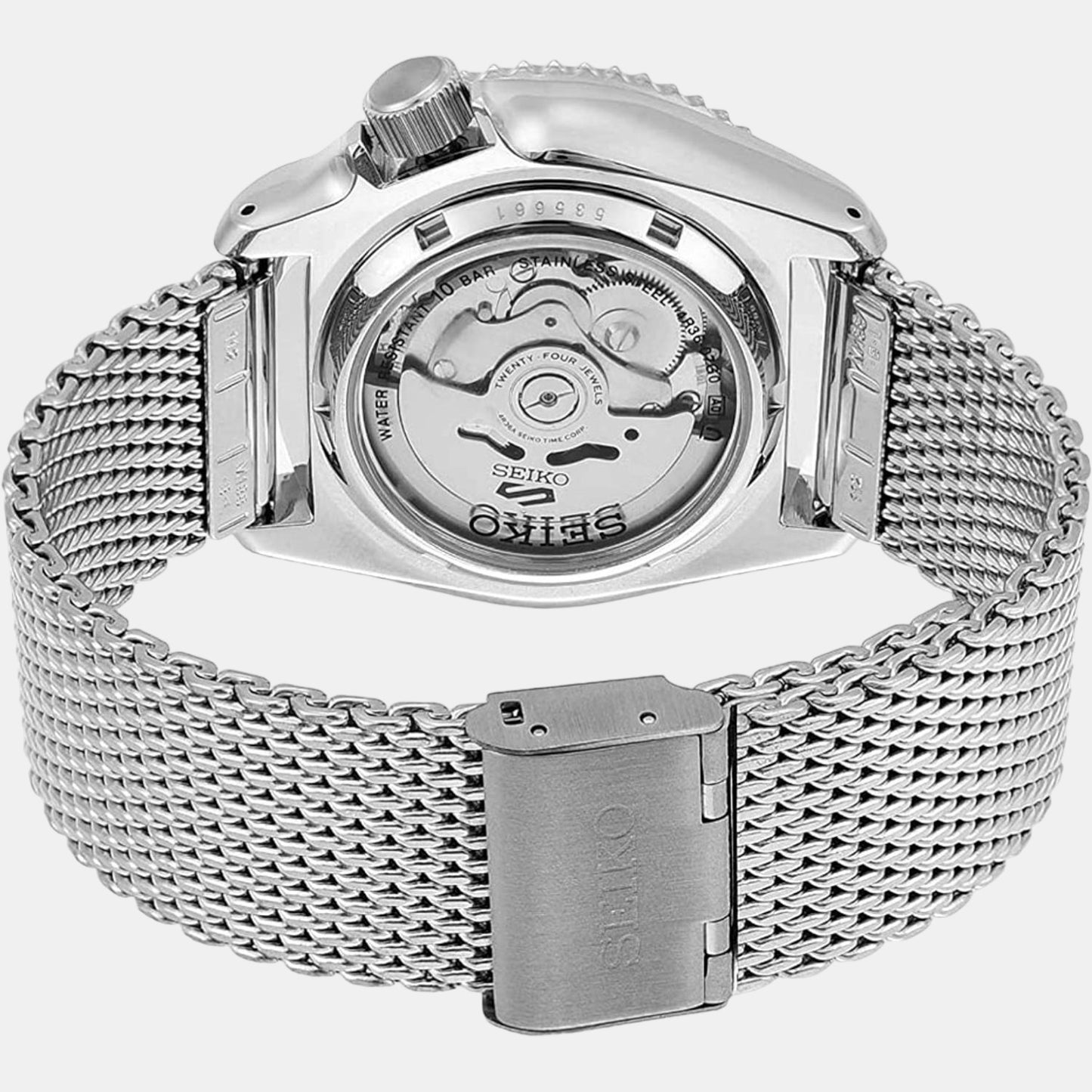 Seiko Stainless Steel Round watch