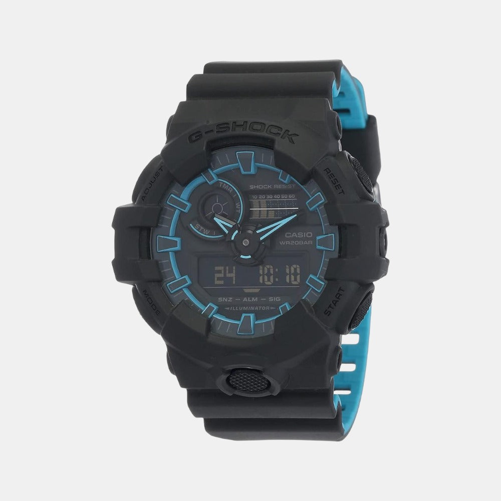Casio Round Black Analog-Digital watch