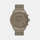 Male Khaki Chronograph Mesh Watch 25200297