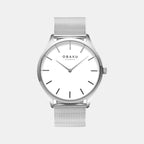 Obaku Round White Analog watch