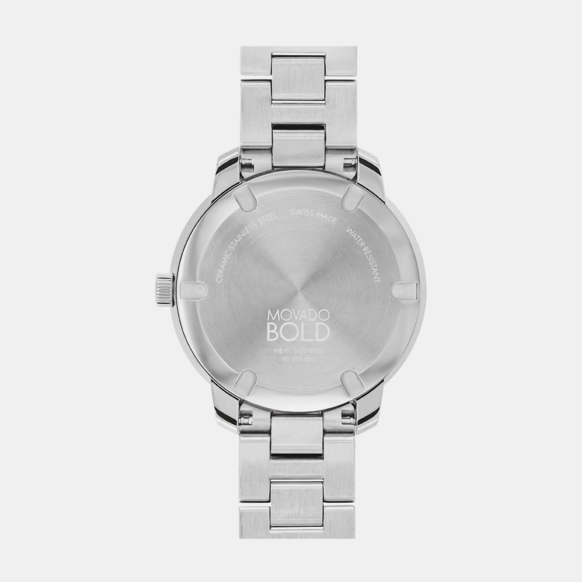 Movado Women Round Silver watch