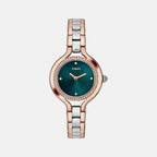Timex Round Green Analog watch