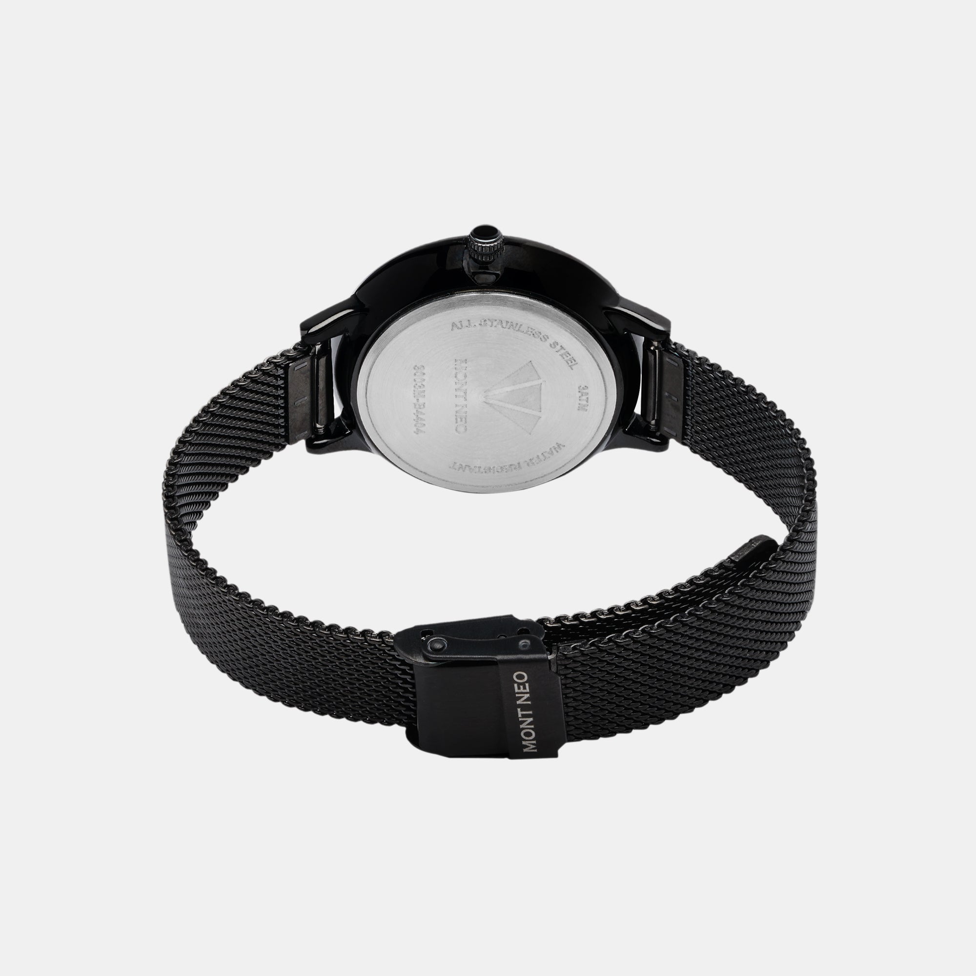 Mont Neo Stainless Steel Round watch