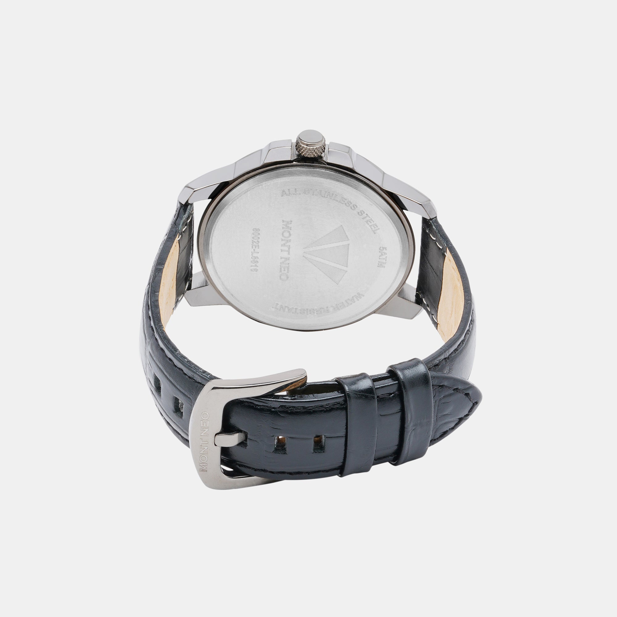 Mont Neo Stainless Steel Round watch