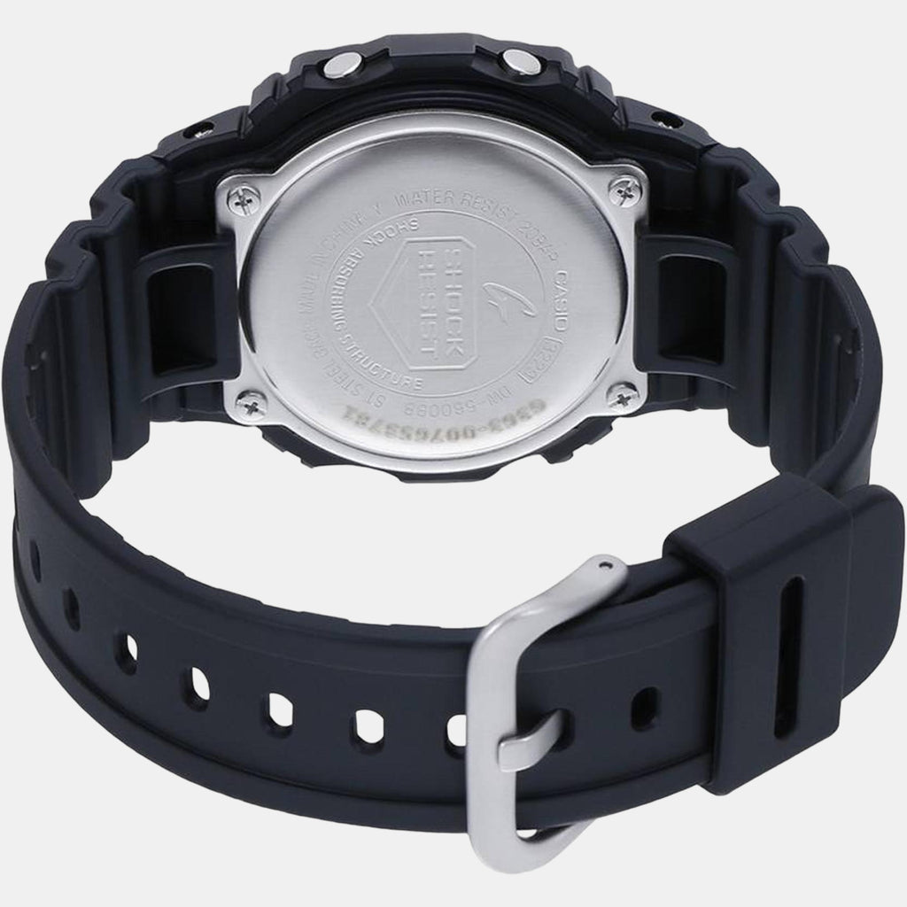 G-Shock Men Quartz Black Dial Digital Resin Watch G363