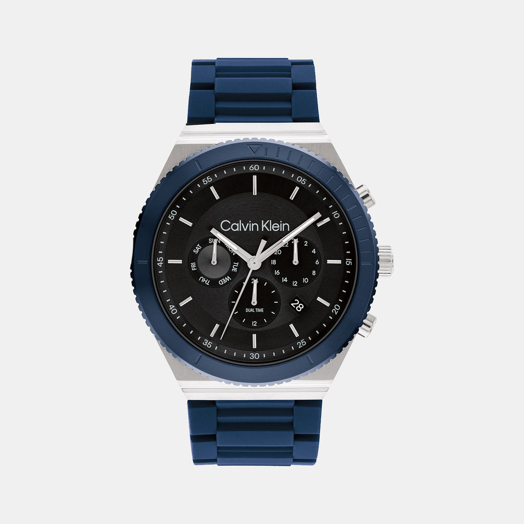 Calvin Klein Tonneau Black Chronograph watch