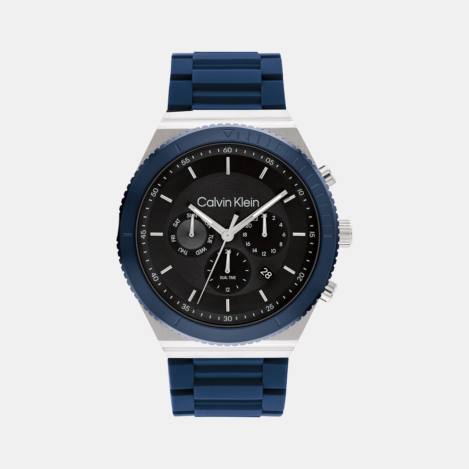 Calvin Klein Tonneau Black Chronograph watch